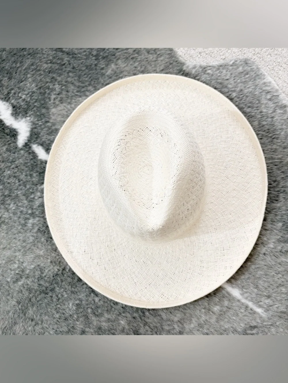 NWT GIGI PIP CARA LOREN PENCIL BRIM STRAW S/M 57 - Picture 3 of 13